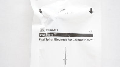 Vyaire 7000AAO Vital Signs Fetal Spiral Electrode For Corometrics (x)